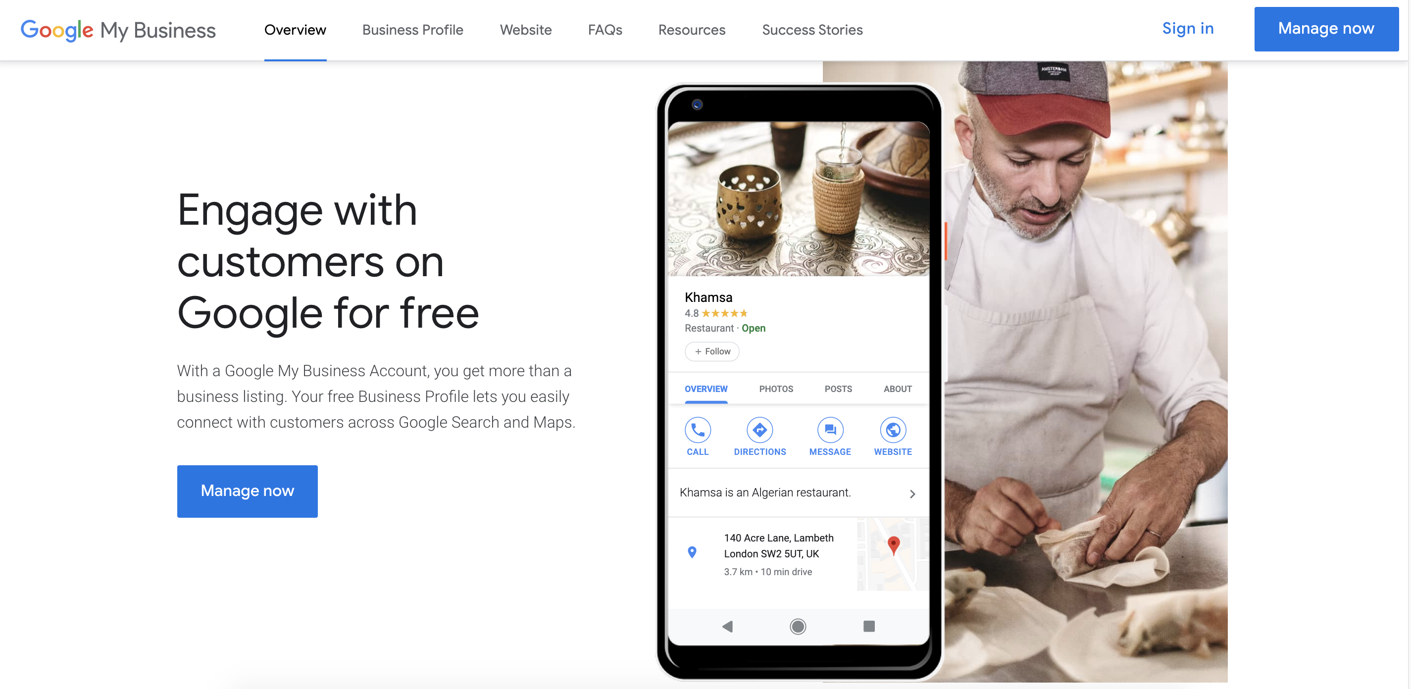 Google My Business Listing